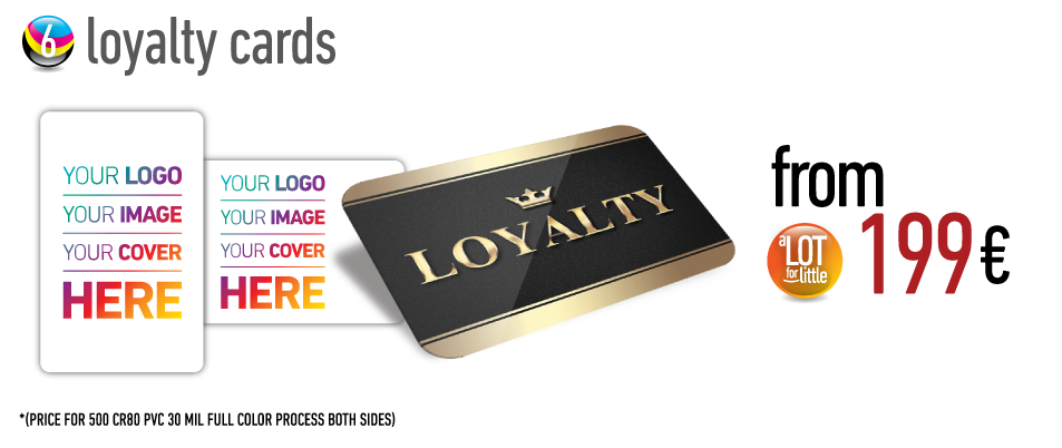 Loyalty cards - from €199