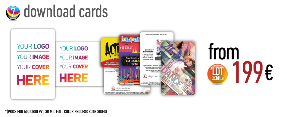 Download cards - from €199