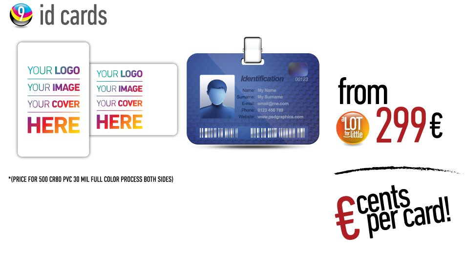 ID cards - from €229